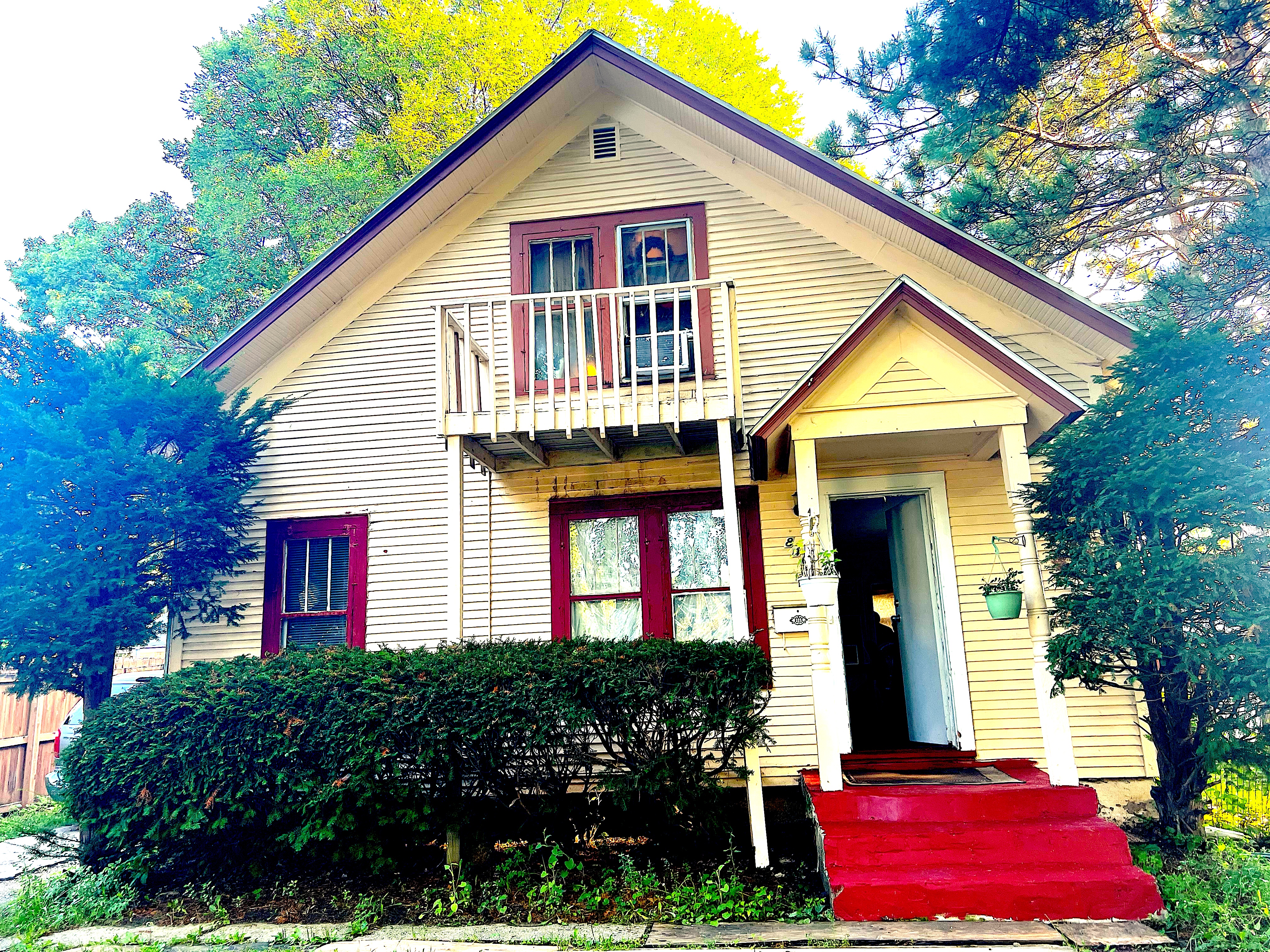 Fachada de la casa en 846 Dane Street, Madison